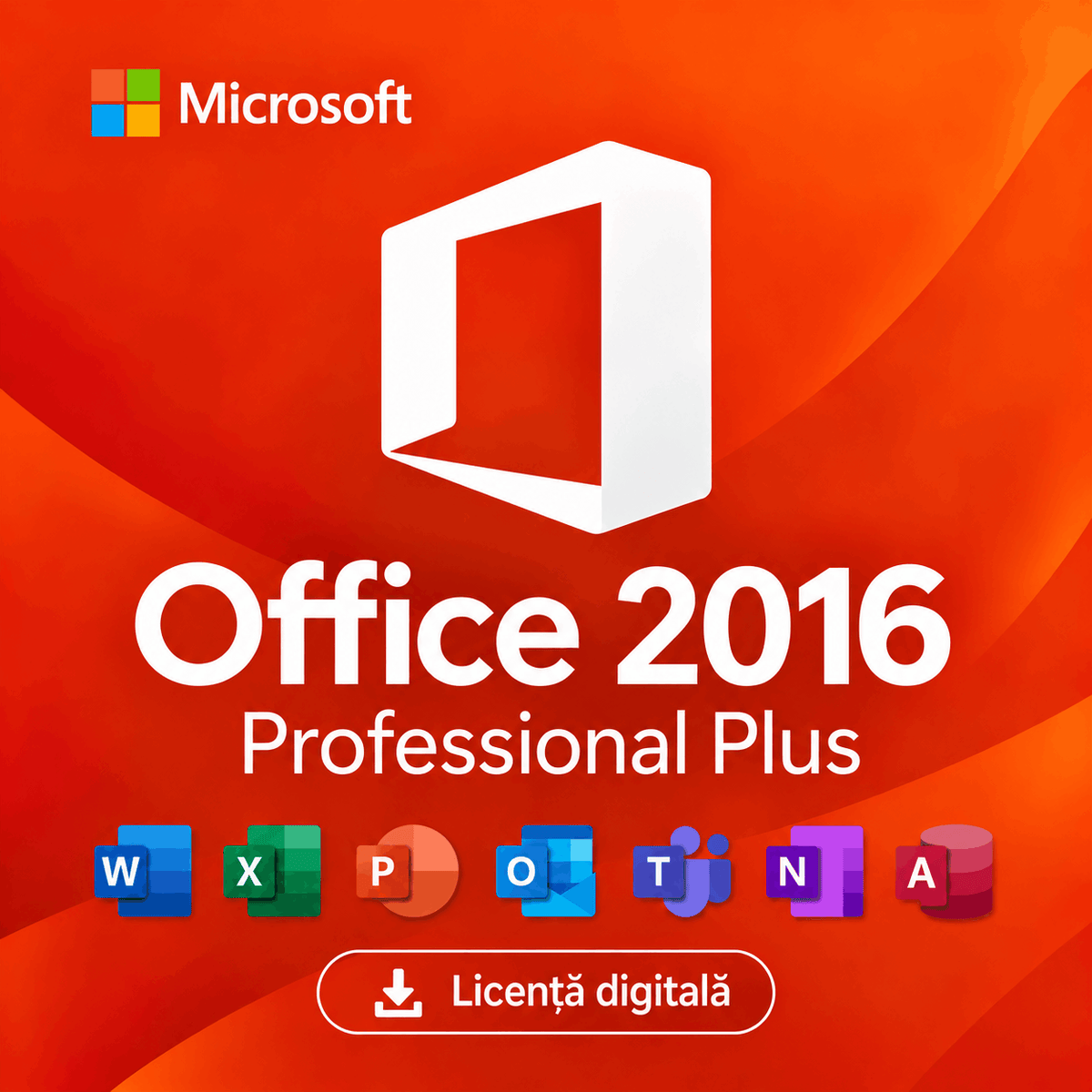 Office 2016 Pro Plus – cheie digitală