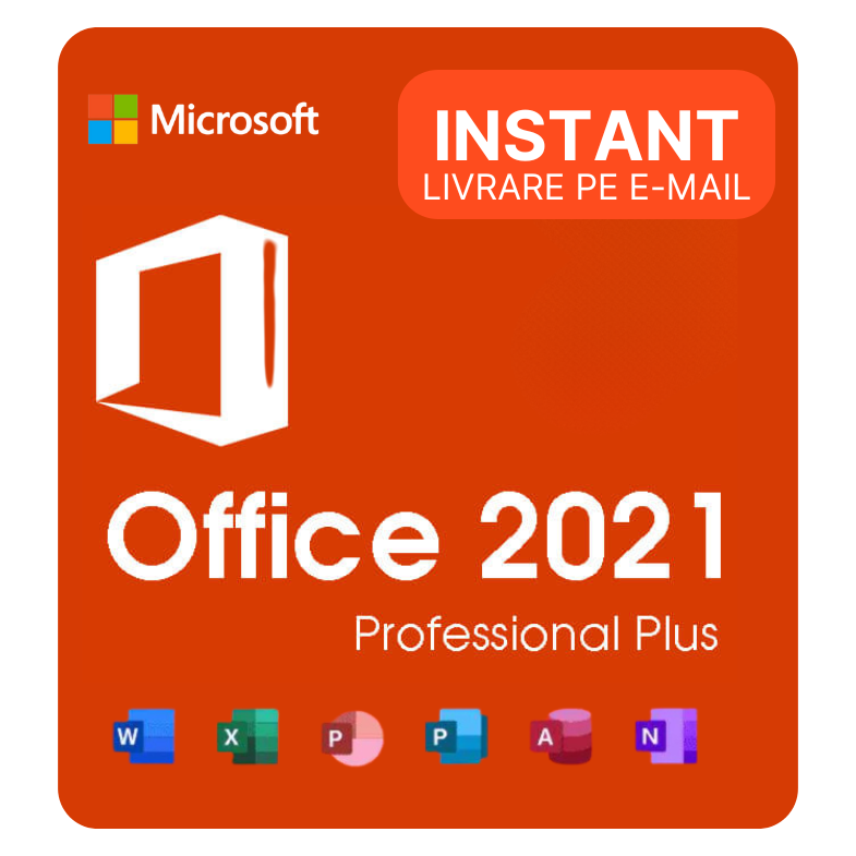 Office Pro Plus 2021, Activare online, Cheie digitală
