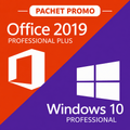 Pachet Office 2019 Pro Plus și Windows 10 Pro