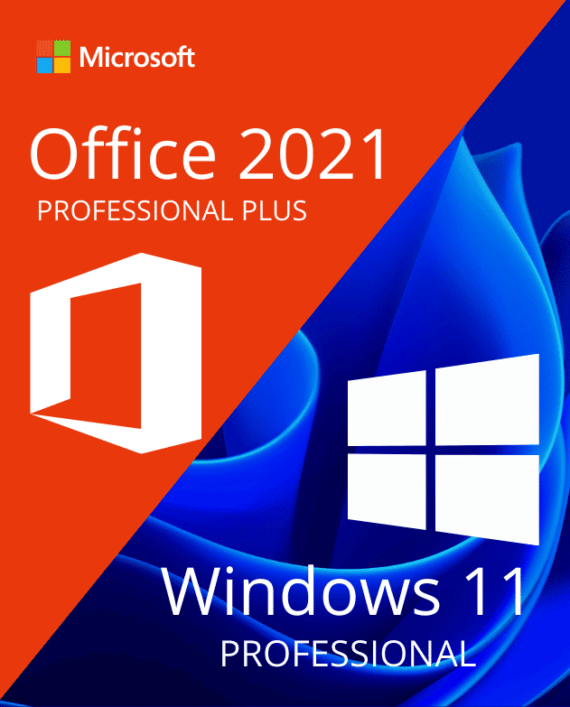 Pachet Office 2021 Pro Plus & Windows 11 Pro – Activare Online